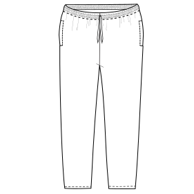 Fashion sewing patterns for Joggings pants 2957